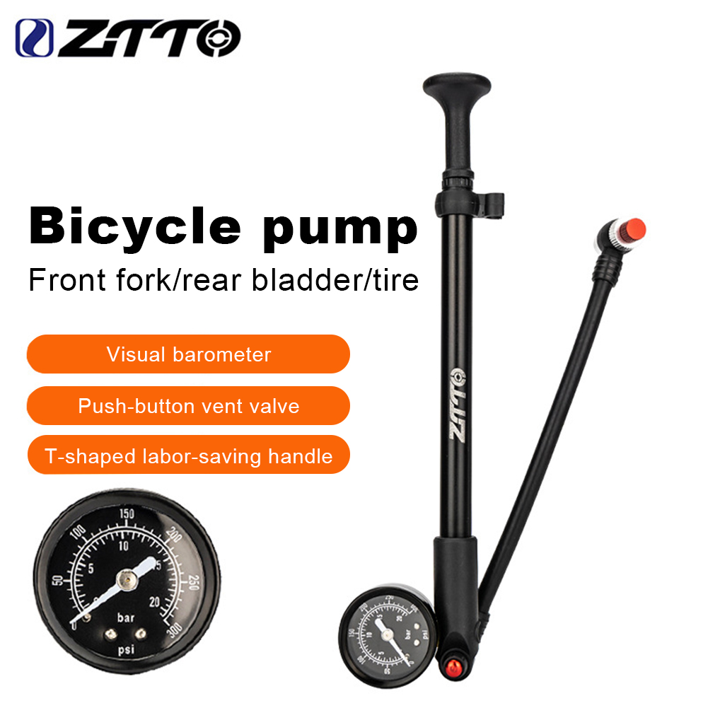Shock Pump Suspension - 300PSI MTB Bike Shock Pump Schrader