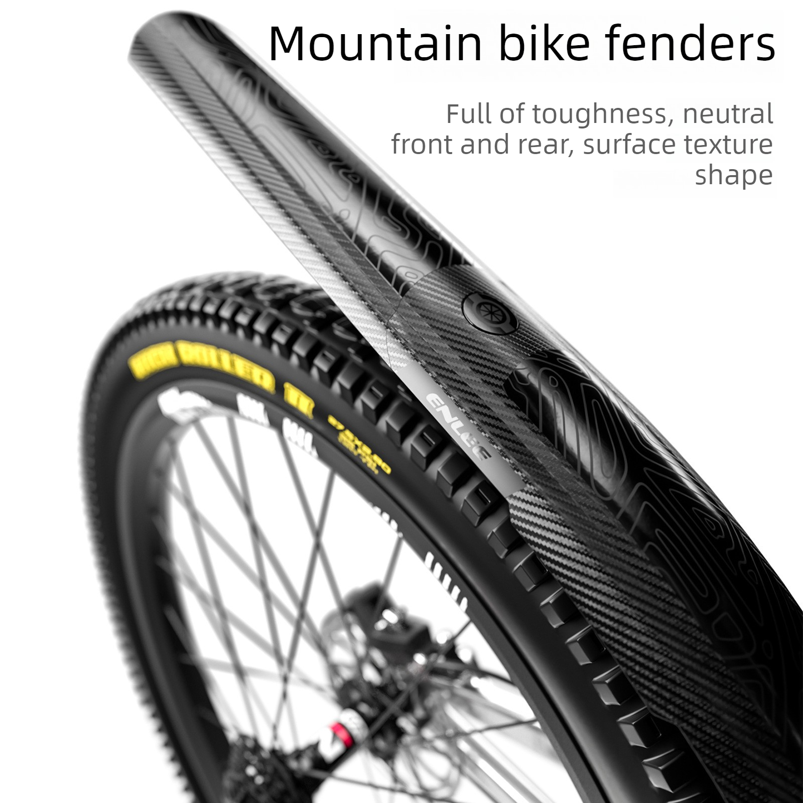 Mountain Biking Downhill - ENLEE Mountain Bike Fenders, Downhill Bikes,