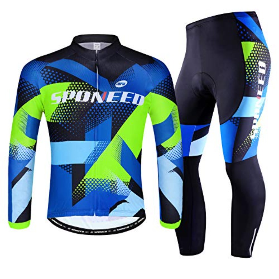 Mountain Biking Pants - sponeed Cycling Clothes for Men Long