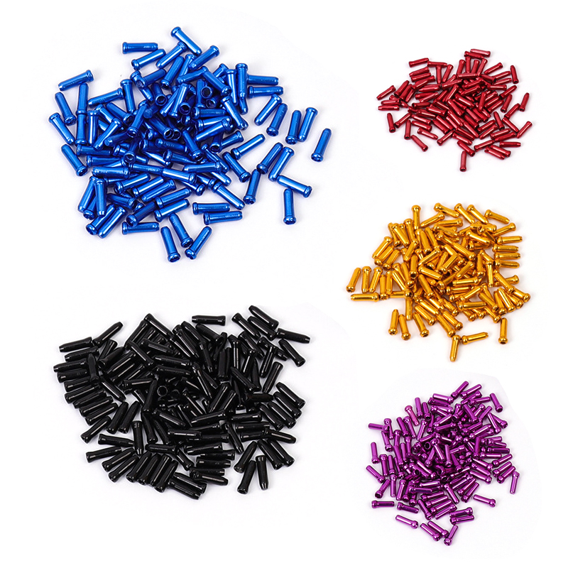Mountain Biking Tips - 50pcs Bicycle Brake Wire End Cap