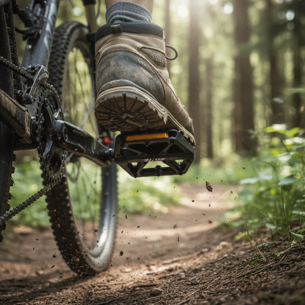Pedal Platform Flat - 1 Pair ZTTO MTB Flat Bike