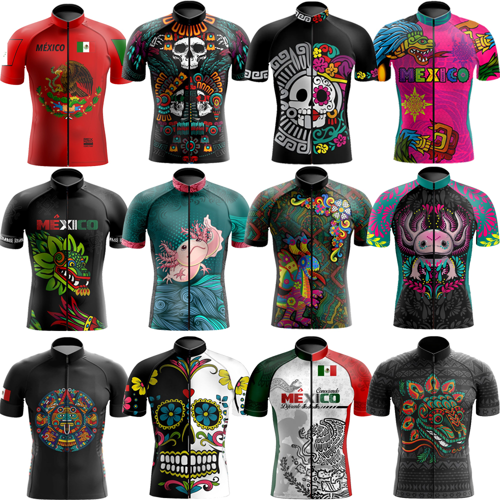 Mountain Biking New Mexico - Mexico Team Men Cycling Jersey MTB