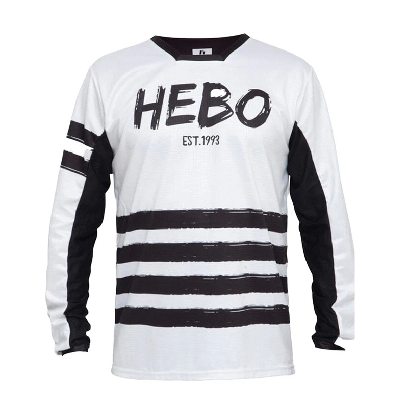 Mountain Biking Downhill - Hebo long-sleeved mountain bike jersey, DH