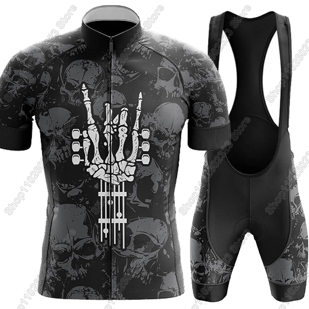 Mountain Biking Pants - Rock-and-Roll Cycling Jersey 2025 Set Summer