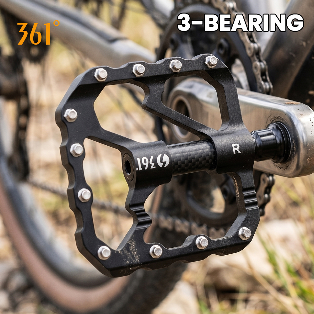 Pedal Platform Flat - 361 Degrees Ultralight Bike Pedal 3