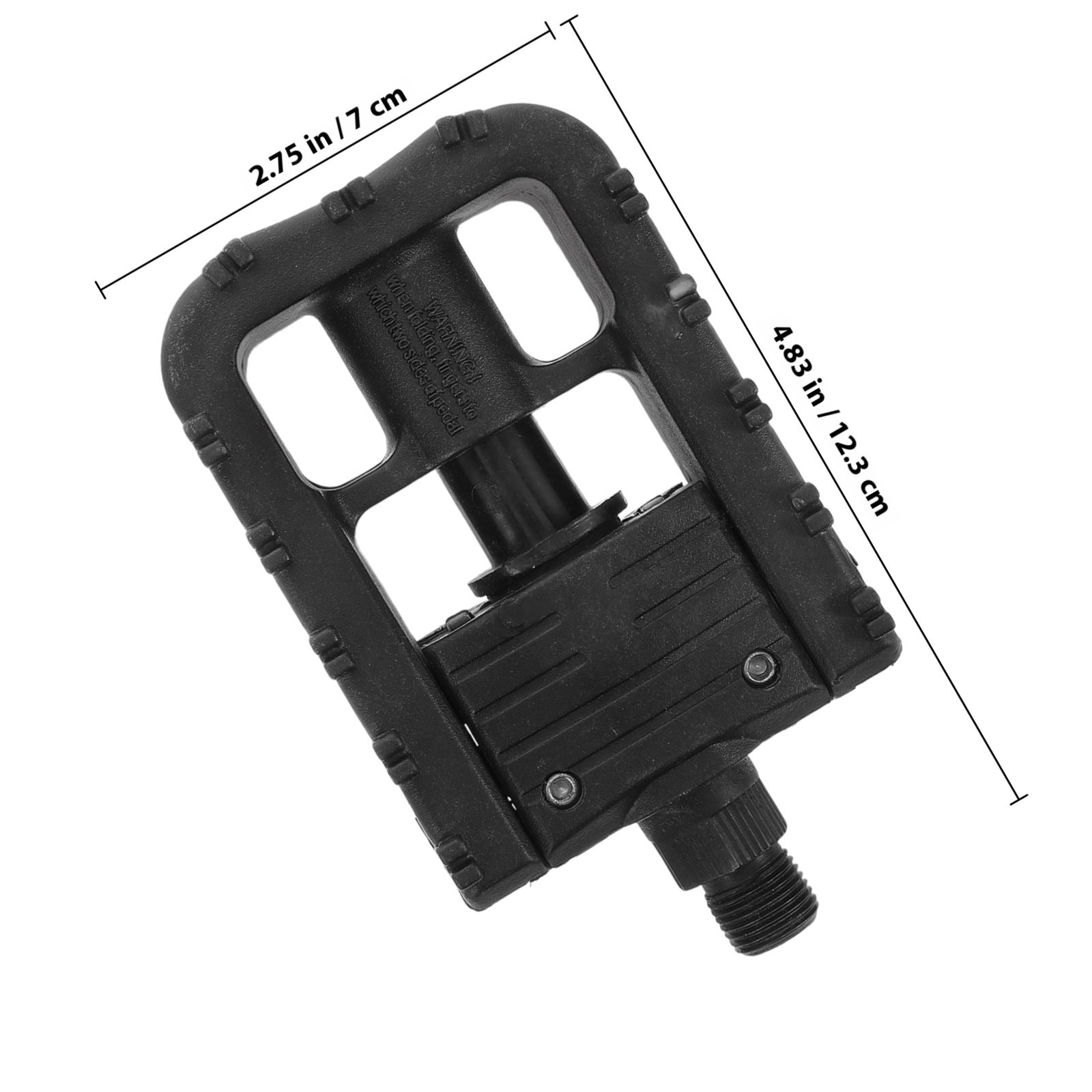 2Pcs Foldable Mountain Bike Pe - Pedal Platform Flat recension och pris