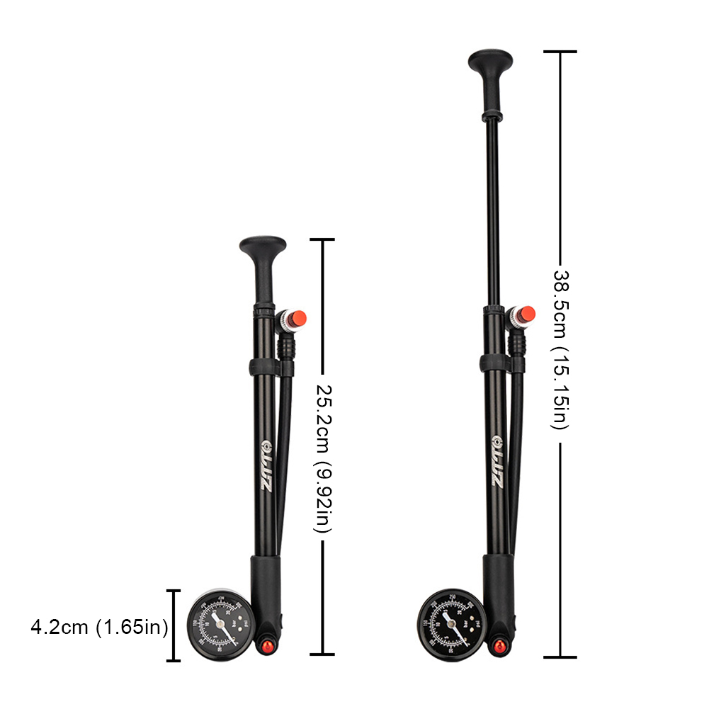 300PSI MTB Bike Shock Pump Sch - Shock Pump Suspension recension och pris