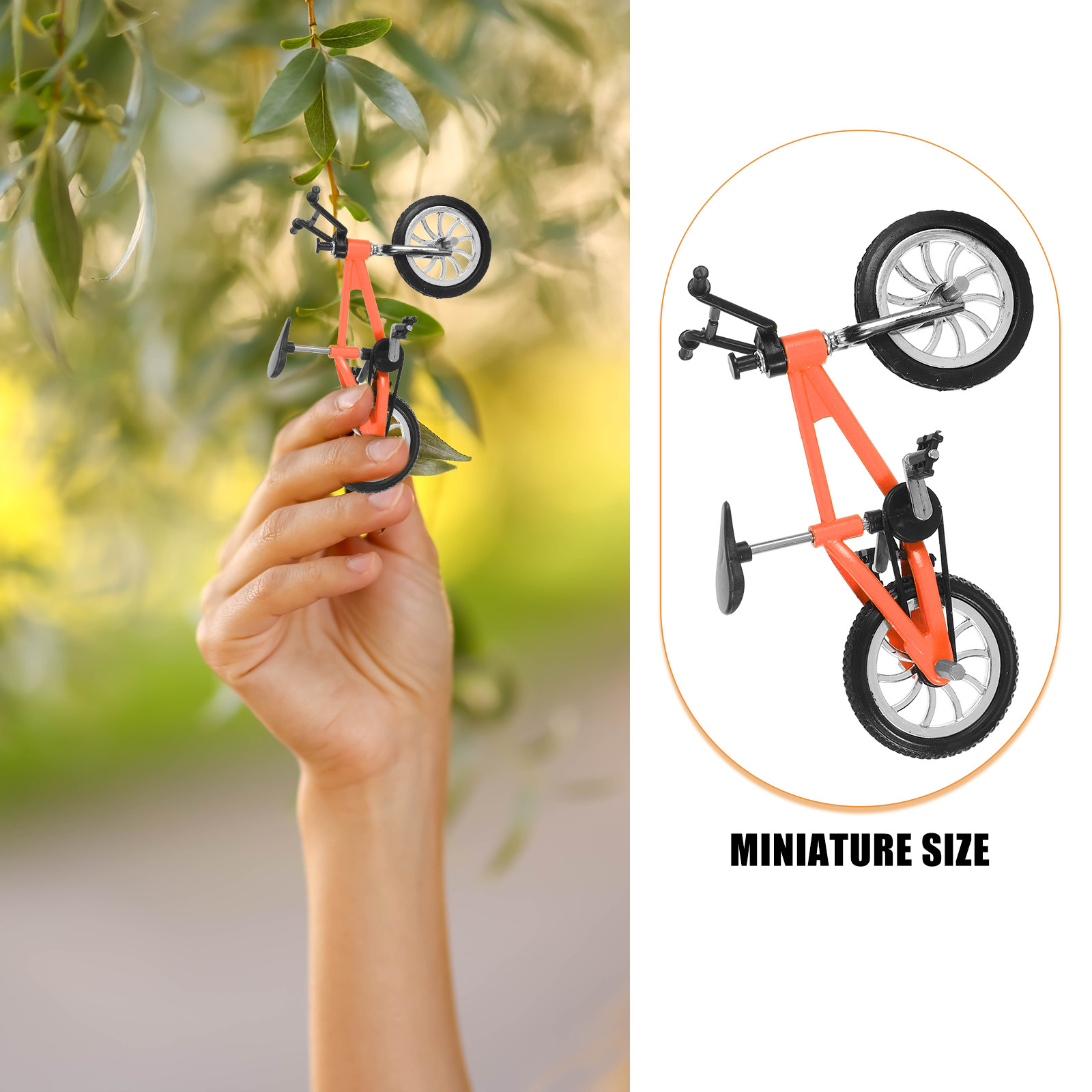 4Pcs Simulation Mini Bike Mode - Mountain Biking Game recension och pris