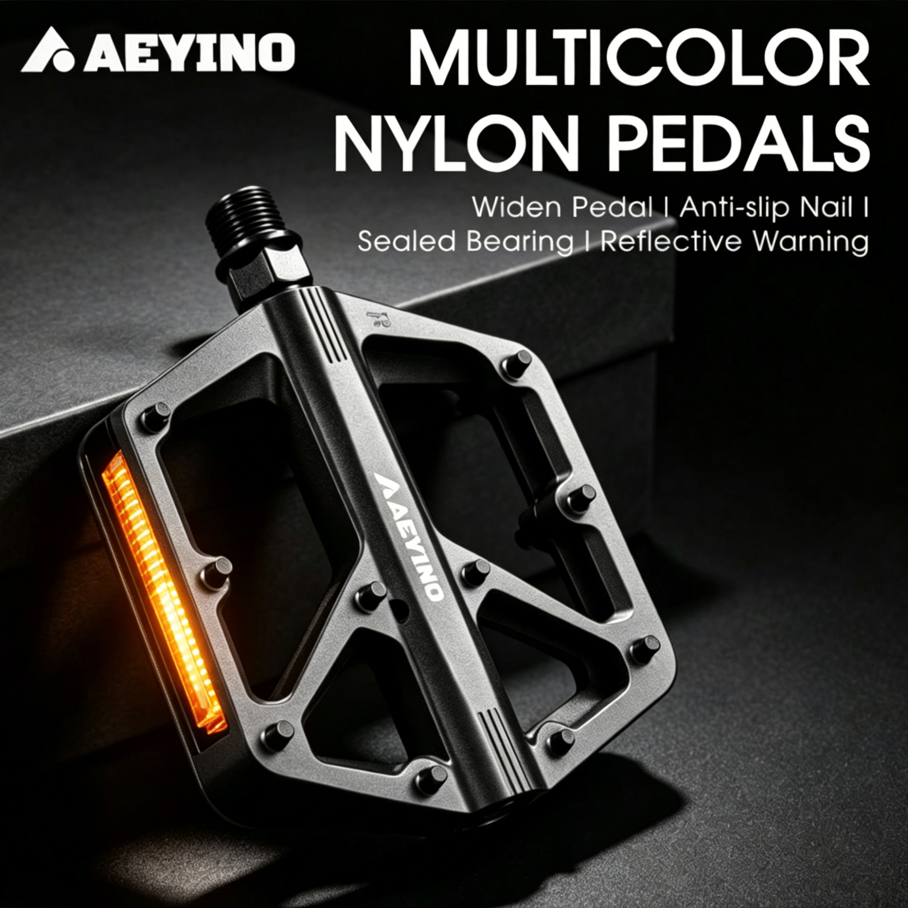 AEYINO Ultralight Bicycle Peda - Pedal Platform Flat recension och pris