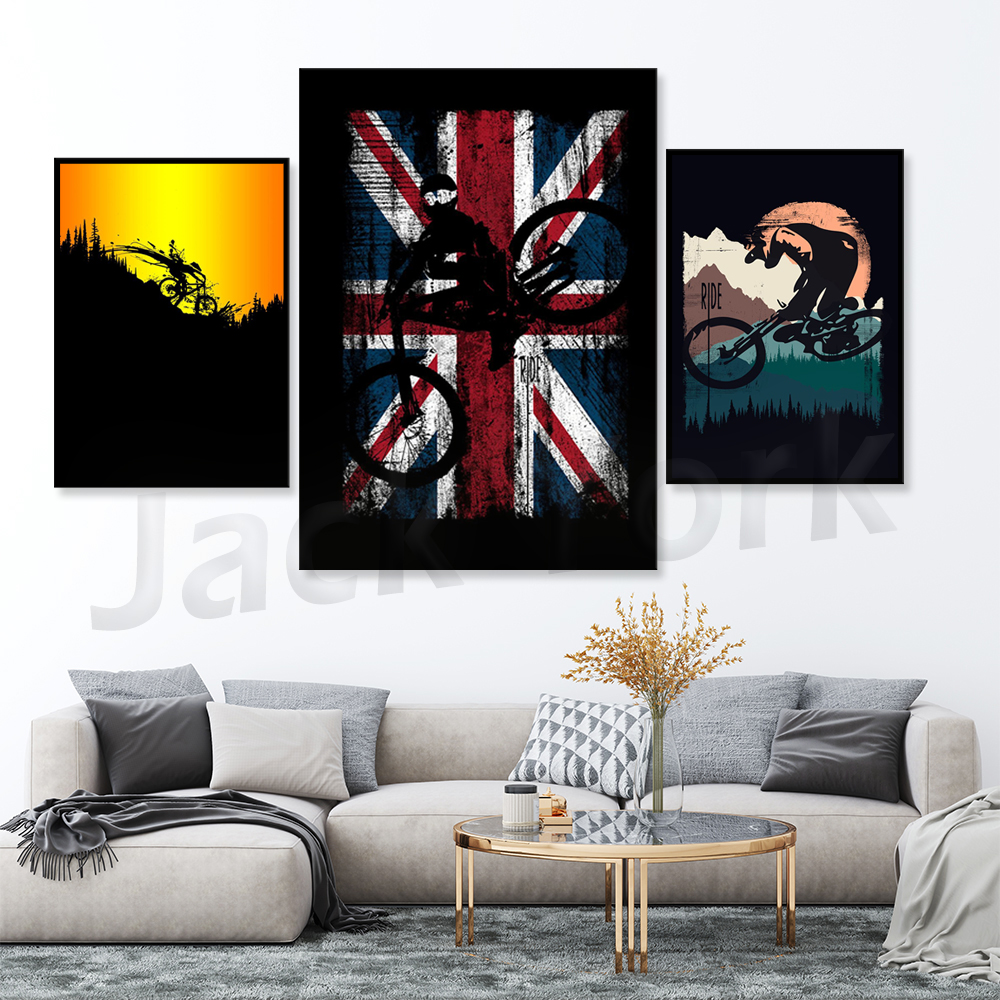 Mountain Bike Art Print ~ Gift - Mountain Biking York recension och pris