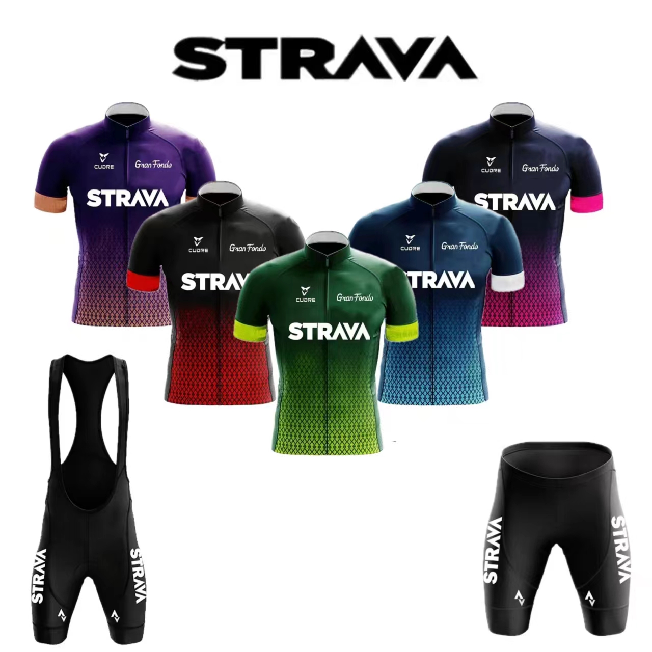 Strava Jersey Set Men's Bib Sh - Mountain Biking Pants recension och pris