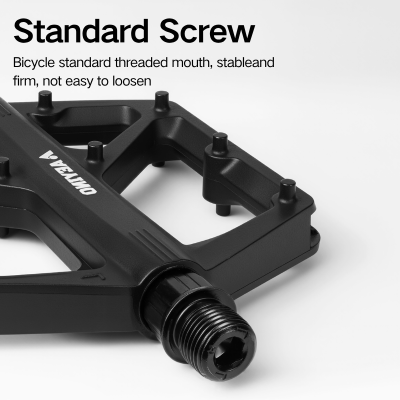 Seal Bearing Bike Pedals with  - Pedal Platform Flat recension och pris