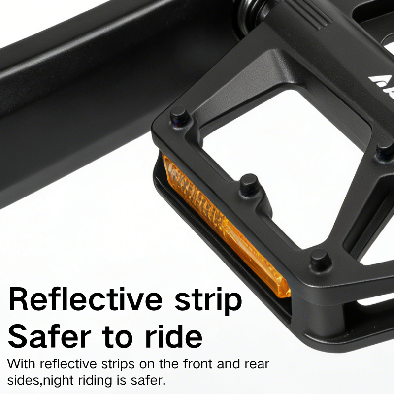 Seal Bearing Bike Pedals with  - Pedal Platform Flat recension och pris
