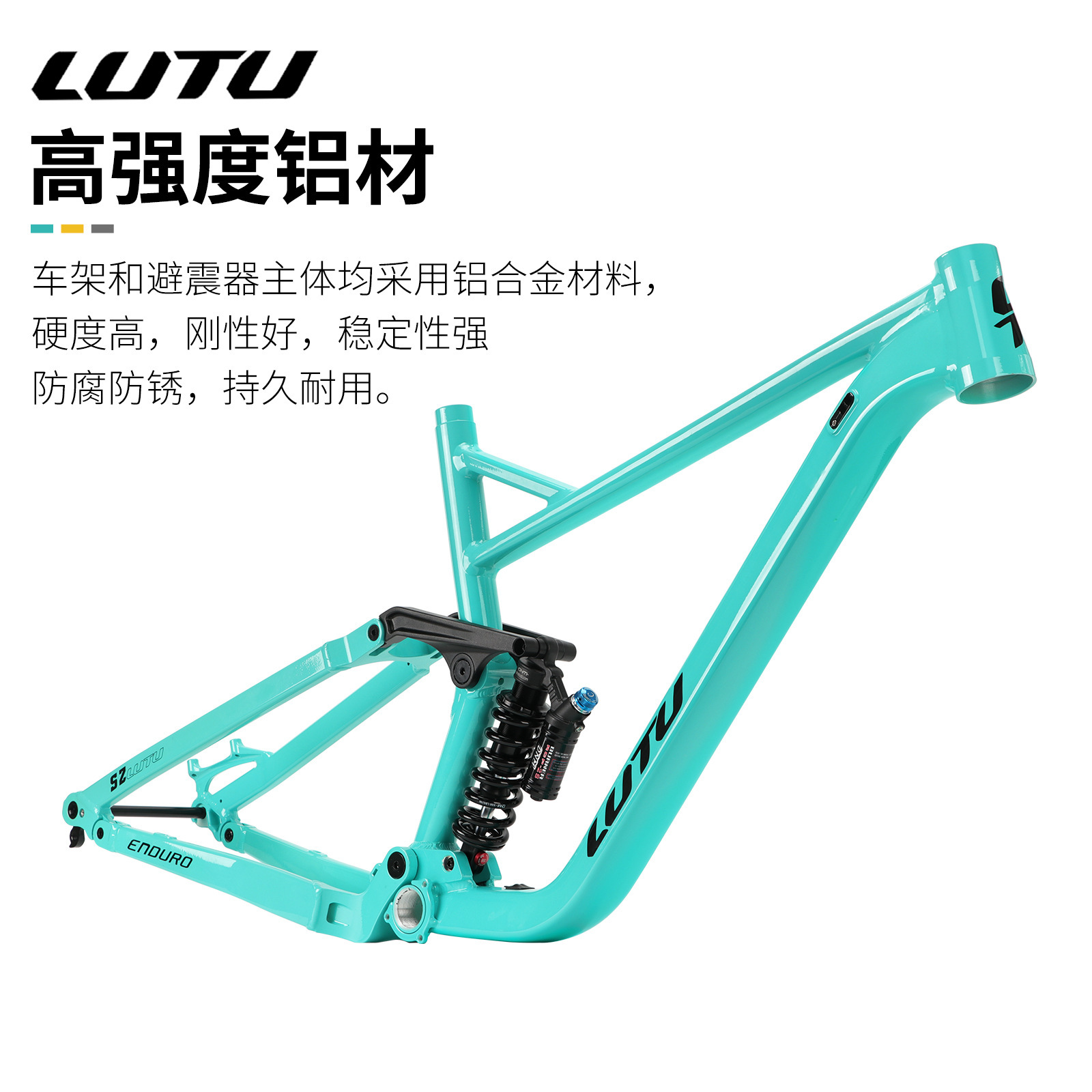 LUTU mountain bike soft tail f - Mountain Biking Downhill recension och pris