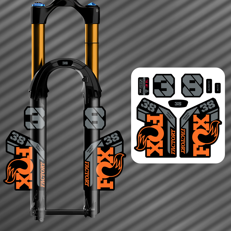 ENDURO Front Fork Stickers For - Mountain Biking Pants recension och pris