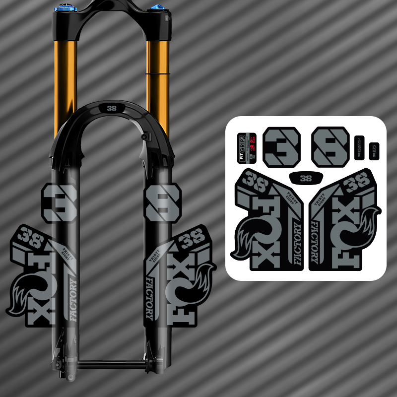 ENDURO Front Fork Stickers For - Mountain Biking Pants recension och pris