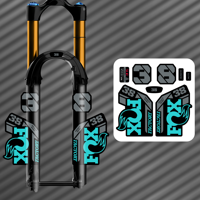 ENDURO Front Fork Stickers For - Mountain Biking Pants recension och pris