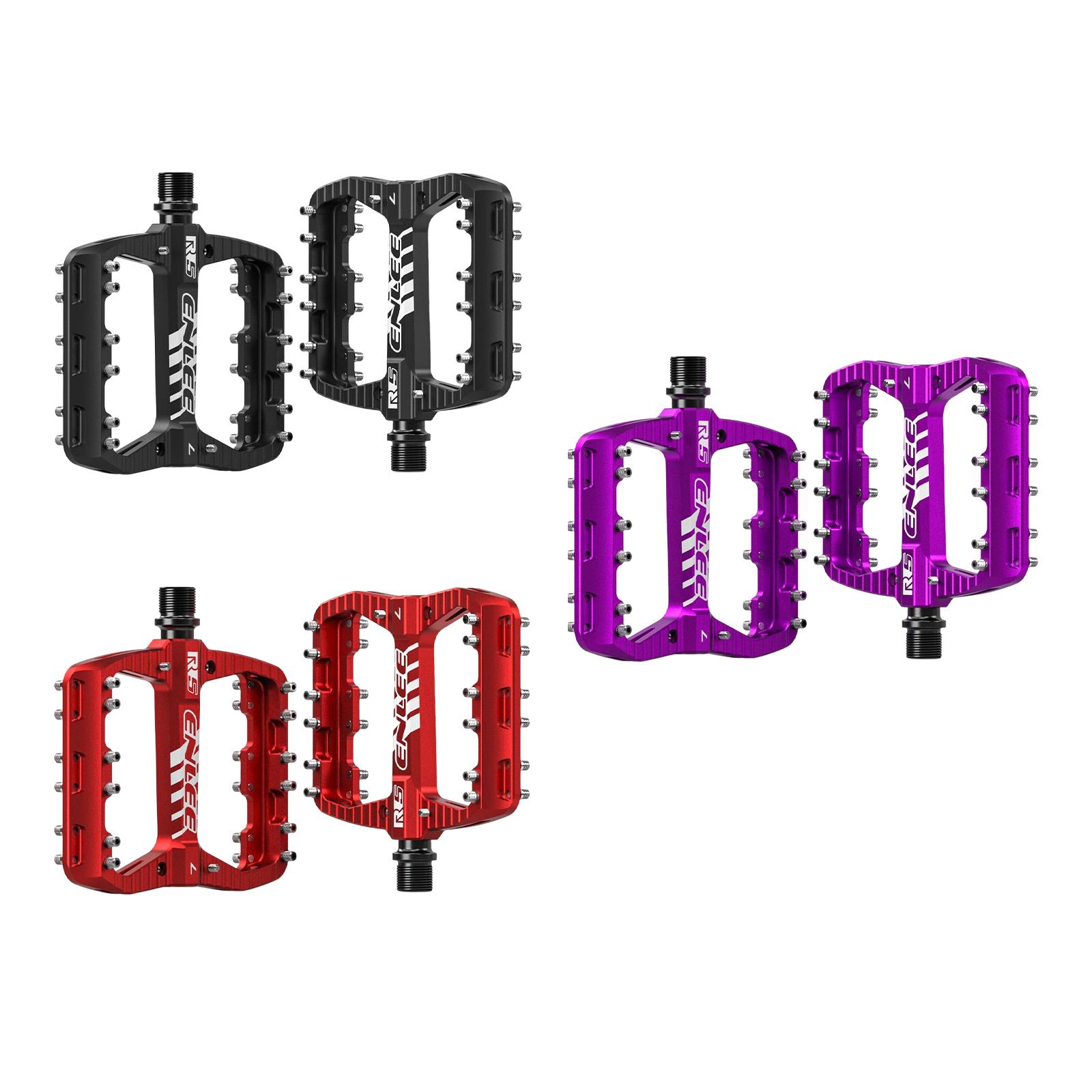 2x Bike Pedals with Anti Skid  - Pedal Platform Flat recension och pris