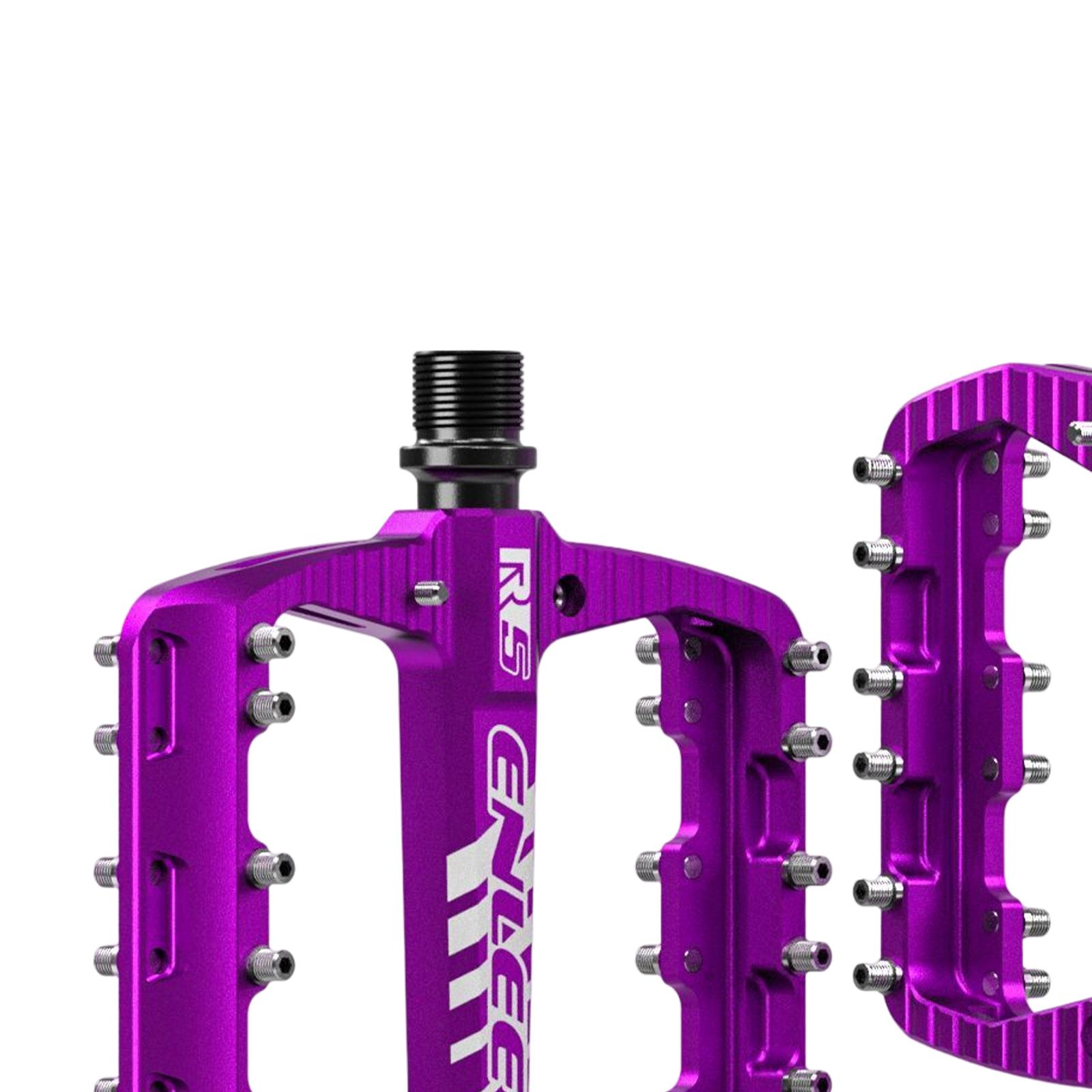 2x Bike Pedals with Anti Skid  - Pedal Platform Flat recension och pris