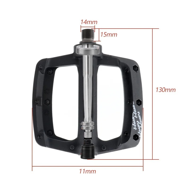 HASSNS nylon bicycle pedals 3  - Pedal Platform Flat recension och pris