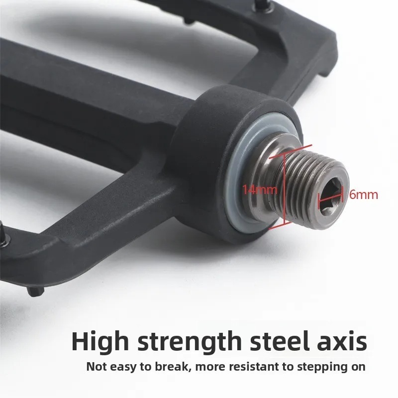 HASSNS nylon bicycle pedals 3  - Pedal Platform Flat recension och pris