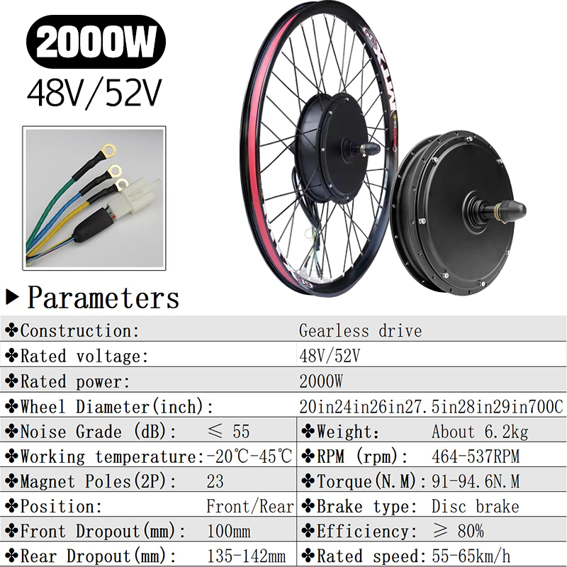 MTX Brand 48V52V 2000W Electri - Mountain Biking Gear recension och pris