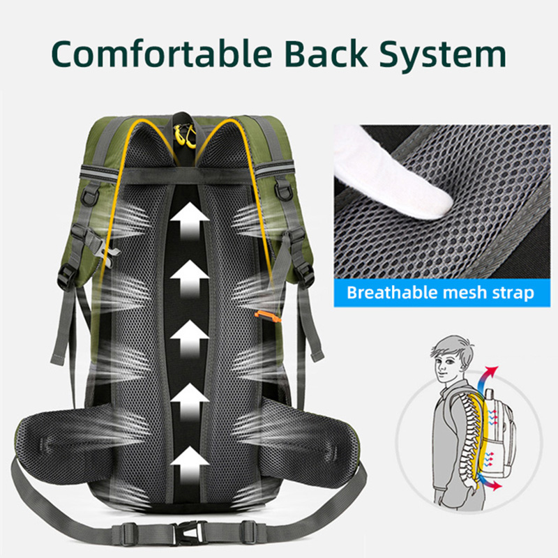 50L Travel Backpack Camping Me - Men'S Mountain Biking Shoes recension och pris
