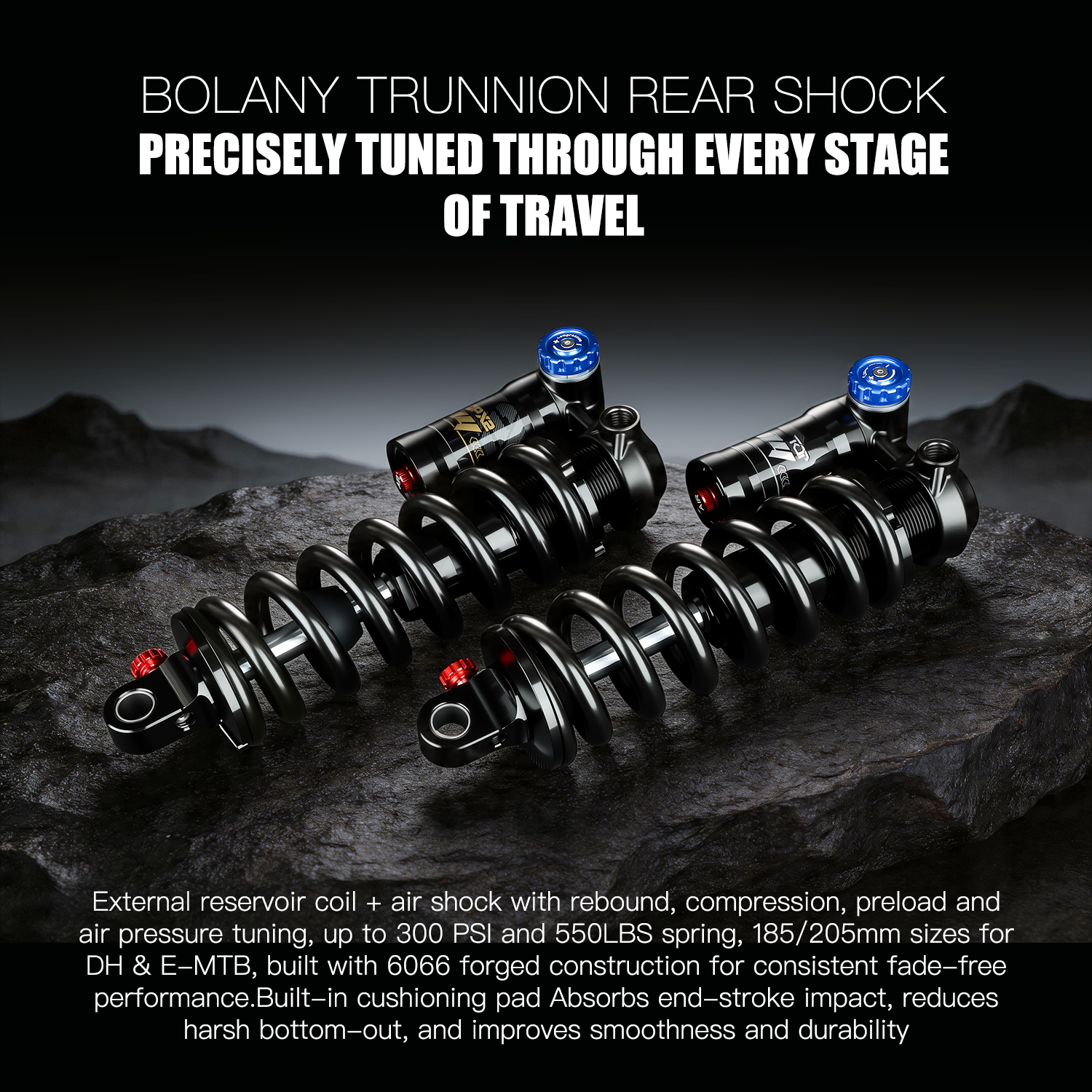 BOLANY MTB Spring-Air Trunnion - Mountain Biking Downhill recension och pris