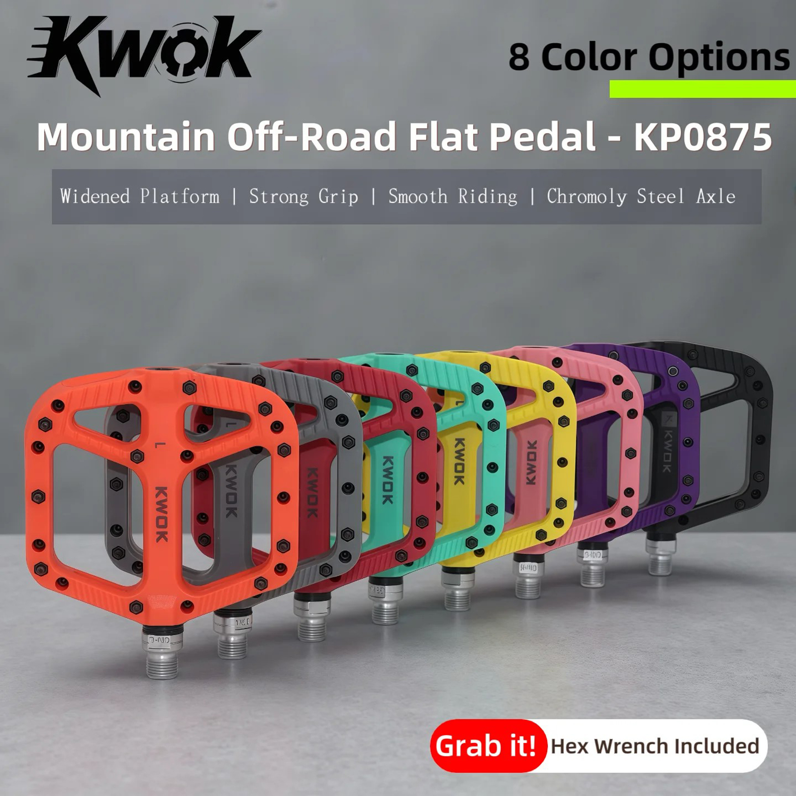 Bicycle Pedals Ultralight Bike - Pedal Platform Flat recension och pris
