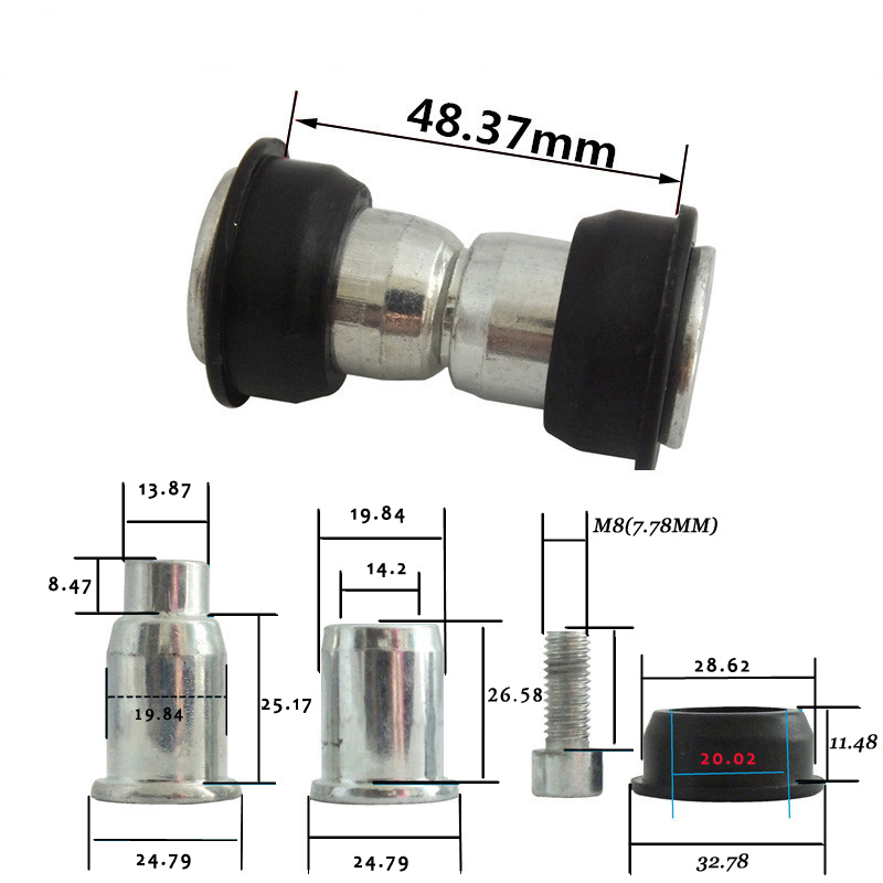 Bicycle Bike Pivot Lock Bolt , - Mountain Biking Downhill recension och pris