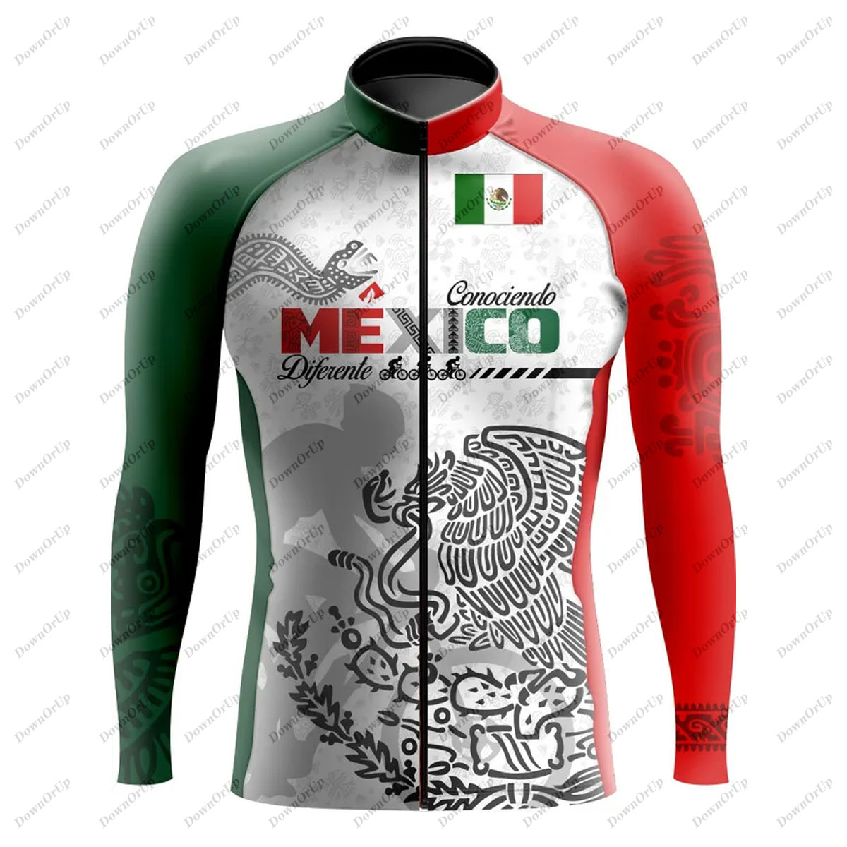 Mexico Men's Long Sleeve BIke  - Mountain Biking New Mexico recension och pris