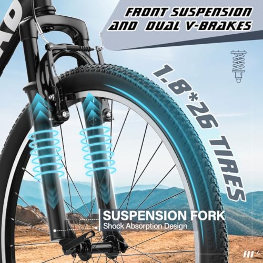 26 Mountain Bike for Urban Com - Mountain Biking Gear recension och pris