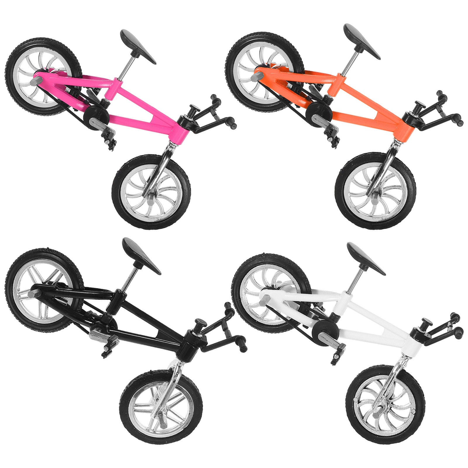 4Pcs Mini Finger Mountain Bicy - Mountain Biking Game recension och pris