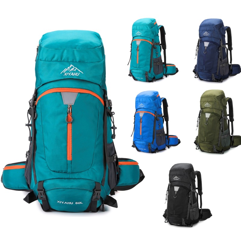 60L Camping Backpack Travel Ba - Men'S Mountain Biking Shoes recension och pris