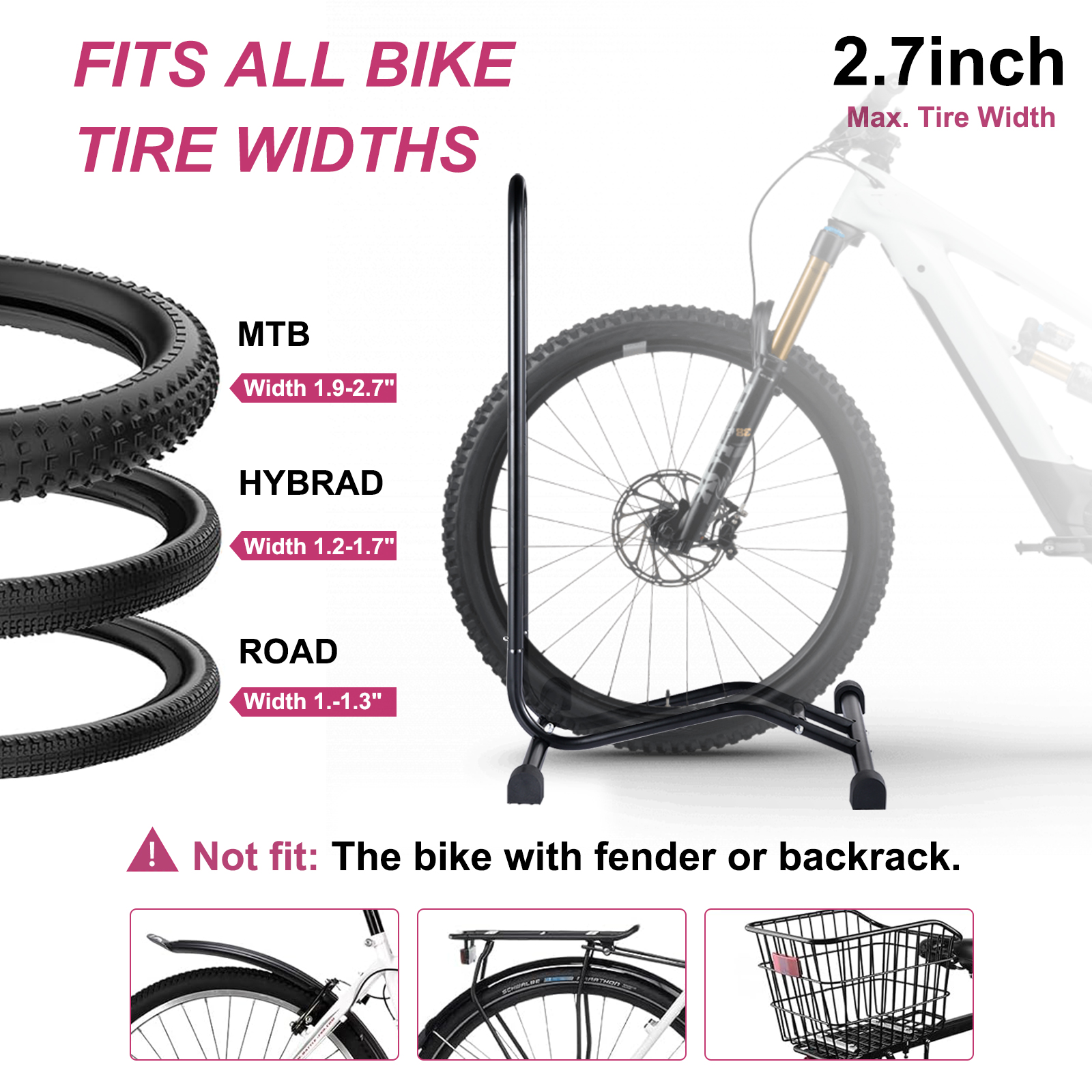 Steel Mountain Bike Stand, 2.7 - Mountain Biking Tips recension och pris