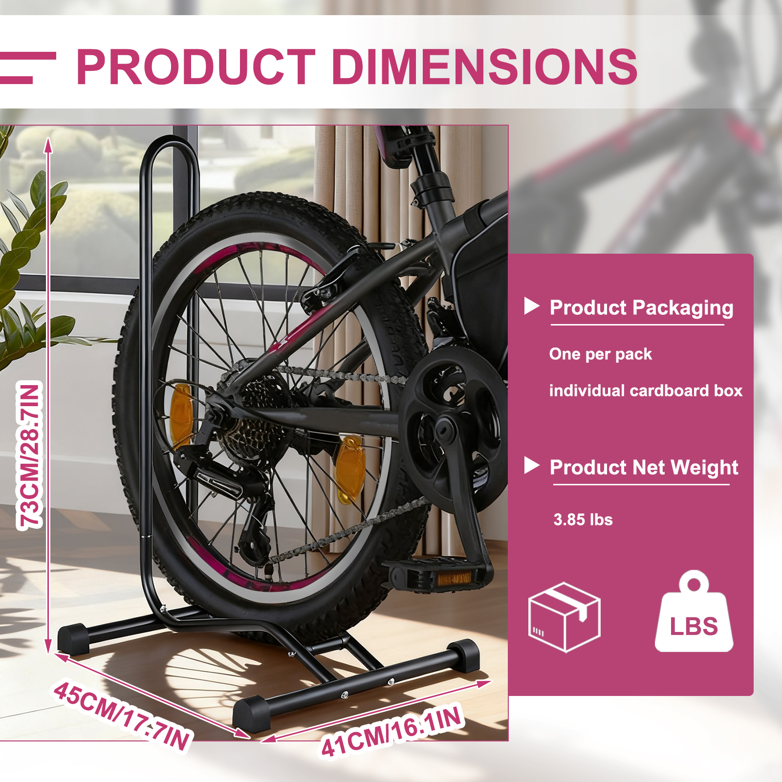 Steel Mountain Bike Stand, 2.7 - Mountain Biking Tips recension och pris
