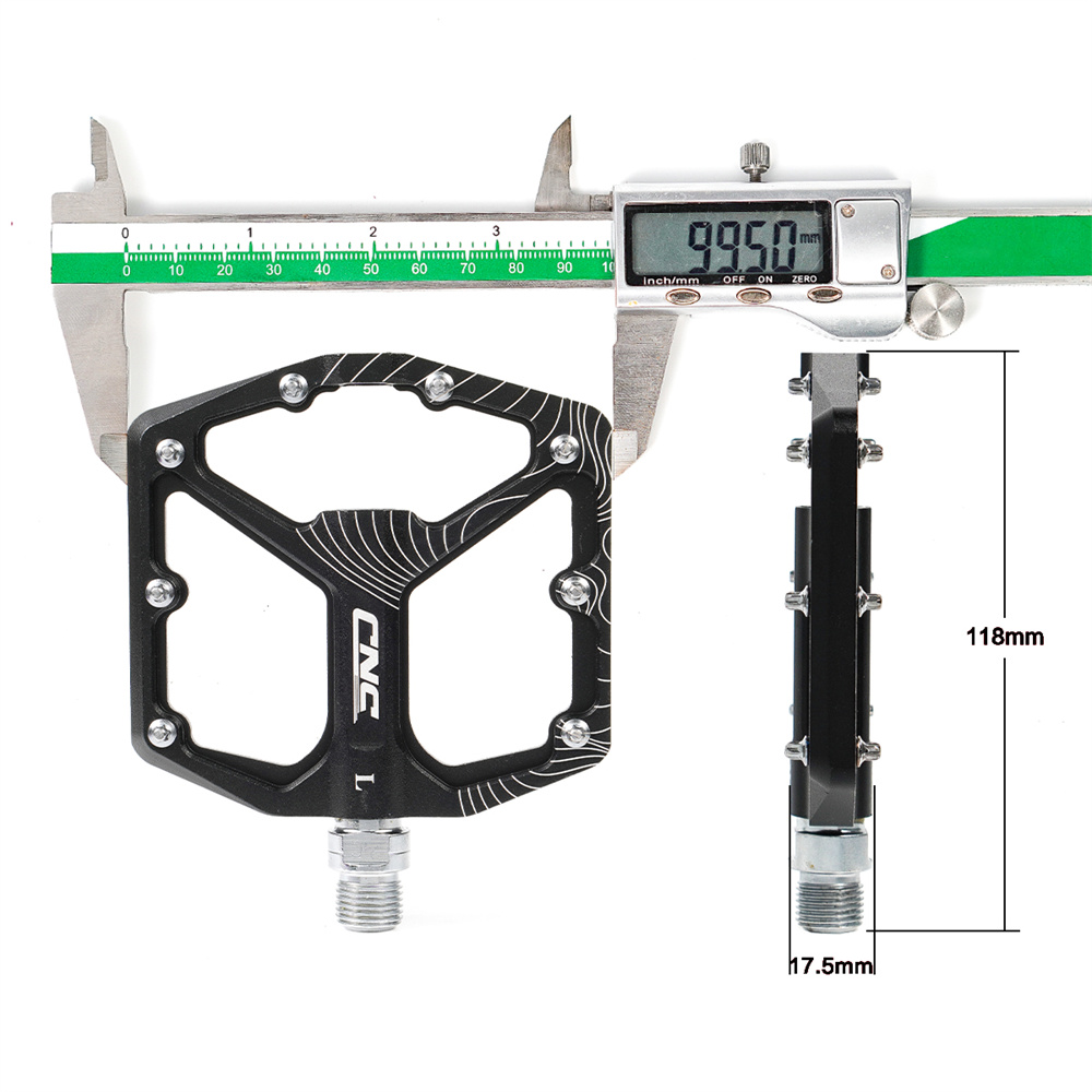 CNC Mtb Bicycle Pedals, Bike A - Pedal Platform Flat recension och pris