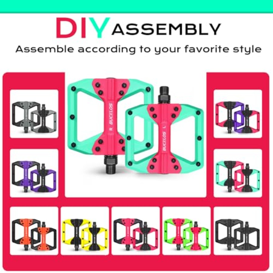 Bike Handlebar Grips Double Lo - Pedal Platform Flat recension och pris