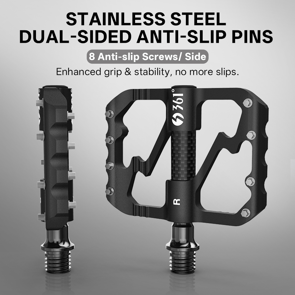 361 Degrees Ultralight Bike Pe - Pedal Platform Flat recension och pris
