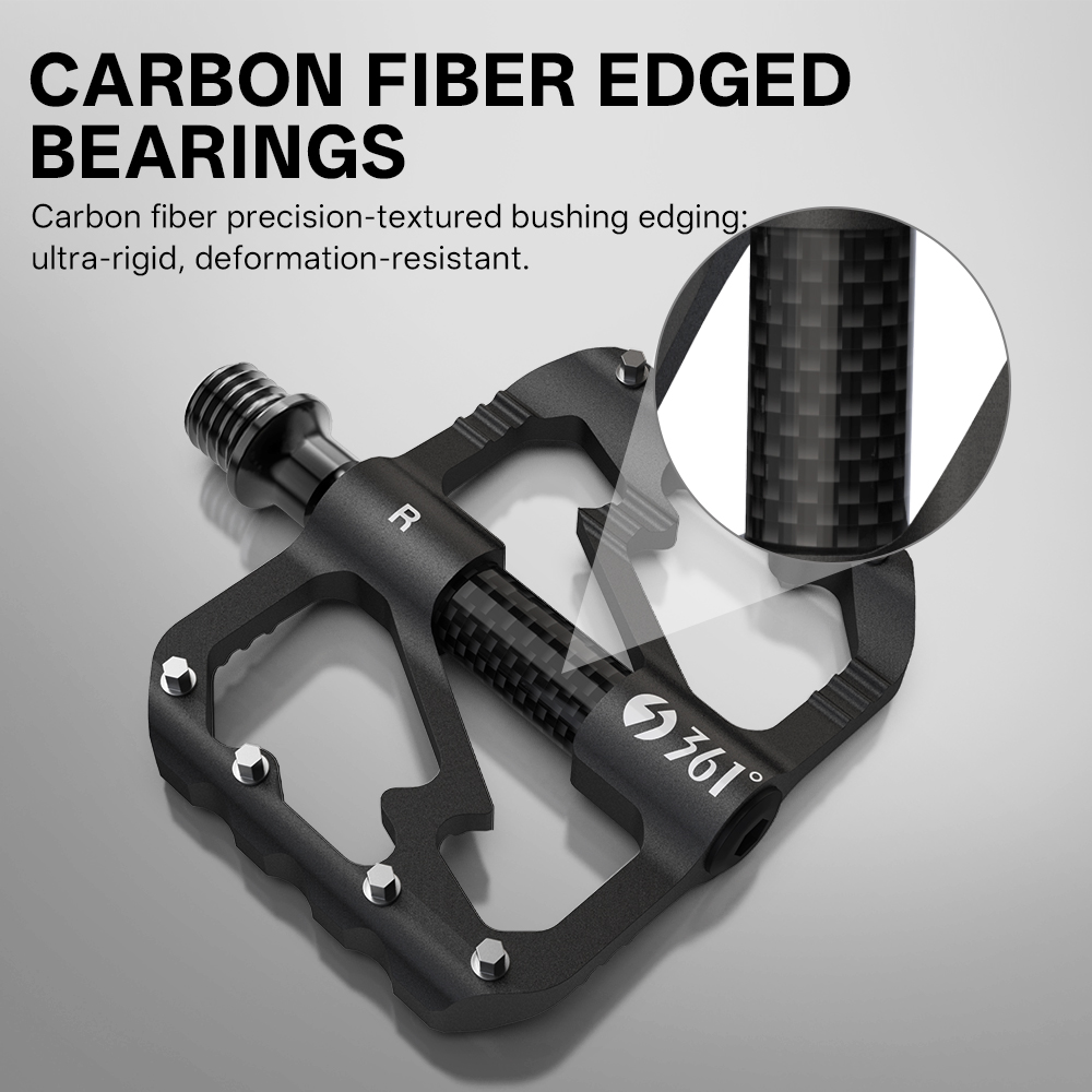 361 Degrees Ultralight Bike Pe - Pedal Platform Flat recension och pris